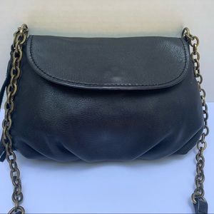 Vintage Margot Black Leather Bag